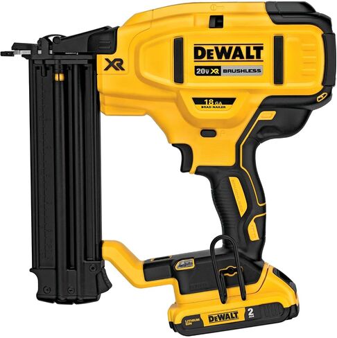 DEWALT 20V MAX* Cordless Brad Nailer Kit, 18GA (DCN680D1) in Saudi Arabia