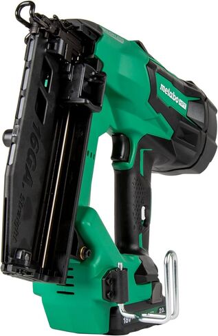 Metabo HPT Cordless 18V MultiVolt™ Straight Finish Nailer Kit | 16 Gauge | 1-18V 2.0Ah Lithium Ion Battery w/Fuel Gauge | Lifetime Tool Warranty | NT1865DMST in Saudi Arabia