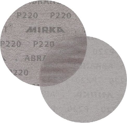 Mirka Abranet 6 Inch Grip Sanding Discs 80 Grit Hook and Loop Mesh | 50pcs in Saudi Arabia