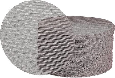 Mirka Abranet 6 Inch Grip Sanding Discs 80 Grit Hook and Loop Mesh | 50pcs in Saudi Arabia