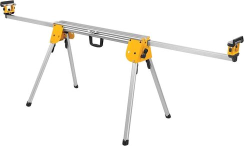 DEWALT Miter Saw, 12 Inch, 15 Amp, 3,800 RPM, Double Bevel Capacity, With Sliding Compound, Corded With Miter Saw Stand (DWS780 + DWX724) in Saudi Arabia