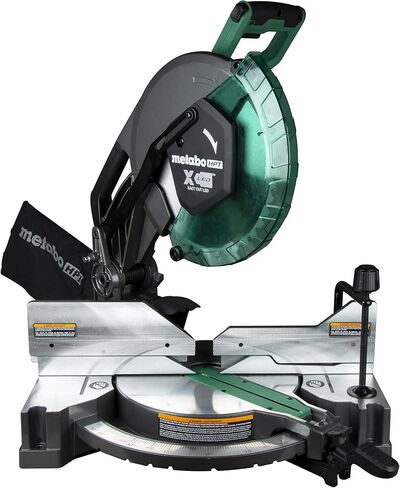 Metabo HPT 12-Inch Compound Miter Saw | Xact Cut LED Shadow Line System | Dual Bevel | C12FDHB in Saudi Arabia