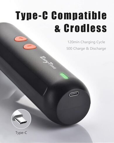 مفك براغي كهربائي، مجموعة مفكات طاقة لاسلكية قابلة لإعادة الشحن مع بطارية 2000 مللي أمبير في الساعة، 3.7 فولت، 4 مصابيح LED، كابل USB-C، 20 قطعة لقمة، أوتوماتيكي ويدوي، عزم دوران عالي 2.5 نيوتن متر in Kuwait