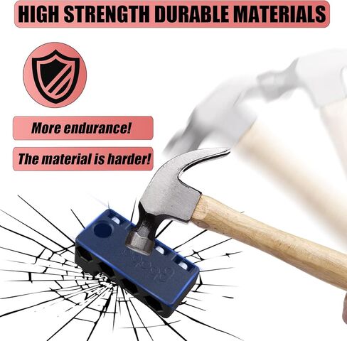 حاملات لقم سداسية مغناطيسية مطورة مقاس 1/4 بوصة مناسبة لسائقي تأثيرات ميلووكي 18 فولت، حامل أكمام لأداة الثقب المغناطيسية، تخزين لقمة لولبية سداسية على جانب مثقاب الطاقة، الجانب الأيسر in Kuwait