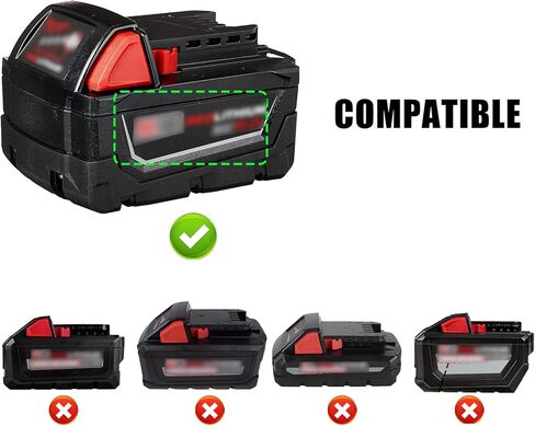 حاملات لقم سداسية مغناطيسية مطورة مقاس 1/4 بوصة مناسبة لسائقي تأثيرات ميلووكي 18 فولت، حامل أكمام لأداة الثقب المغناطيسية، تخزين لقمة لولبية سداسية على جانب مثقاب الطاقة، الجانب الأيسر in Kuwait
