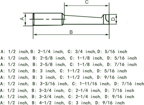 Timunr 2 Inch Boring Head MT3 Shank 3/8 Inch - 16 Thread Boring Tool Set Steel with 9Pcs 1/2 Inch Carbide Boring Bar Set in Saudi Arabia