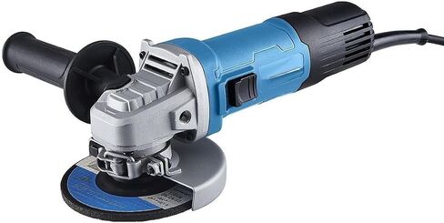 Hercules 7 Amp 4-1/2 in. Slide Switch Angle Grinder - Professional-Grade Aluminum Gear Case and Reinforced Plastic Body for Maximum Durability, Fast Grinding, Cutting and Shaping with 11,000 RPM in Saudi Arabia