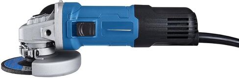 Hercules 7 Amp 4-1/2 in. Slide Switch Angle Grinder - Professional-Grade Aluminum Gear Case and Reinforced Plastic Body for Maximum Durability, Fast Grinding, Cutting and Shaping with 11,000 RPM in Saudi Arabia