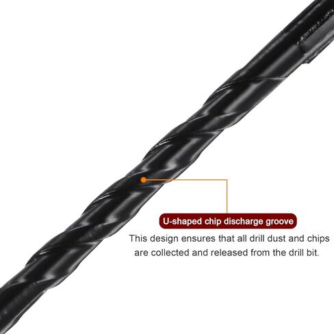 HARFINGTON 5pcs Masonry Drill Bits, 7mm Concrete Drill Bit 1/4" Hex Shank Ceramic Tile Drill Bit Carbide Tip for Brick, Glass, Plastic, Ceramic Tile, Wall Mirror, Black in Kuwait