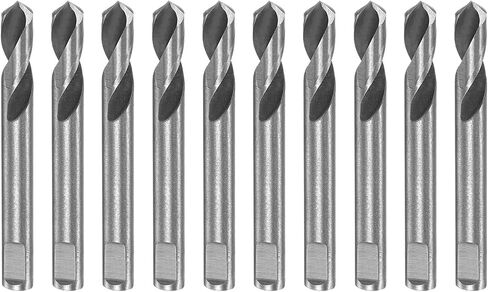 HARFINGTON 10pcs High-Speed Steel Drill Bits 5mmx55mm for Hole Saws Arbor Drill Bit Replacement Thick Metal Cutting in Saudi Arabia