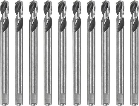 HARFINGTON 10pcs High-Speed Steel Drill Bits 5mmx55mm for Hole Saws Arbor Drill Bit Replacement Thick Metal Cutting in Saudi Arabia