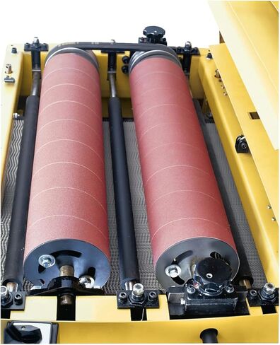 JET JWDS-2244, 22-Inch Drum Sander With Stand (723540OSK) and Folding Infeed/Outfeed Tables (723541) in Saudi Arabia