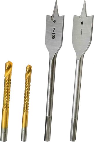 مجموعة منشار ثقب كورتول 24 قطعة للخشب ومنشار الثقب ومجموعة لقم الثقب مع 13 قطعة من مناشير ثقب 3/4 بوصة إلى 5 بوصة (19 مم - 127 مم)، لقم حفر الأشياء بأسمائها الحقيقية، لقم ثقب المنشار، مماسك، مفتاح سداسي مع صندوق تخزين in Kuwait