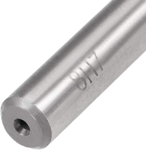 uxcell Chucking Reamer 4mm, H7 HSS Lathe Machine Reamer 6 Straight Flutes, Round Shank Milling Cutting Tool, Metric Reaming Drill Bit for Stainless Steel Metal Hole, 2pcs in Kuwait