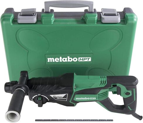 Metabo HPT Rotary Hammer | SDS Plus | 1-Inch, 7.5-Amp | For Drilling | Chipping and Hammer Drilling (DH26PF) in Saudi Arabia