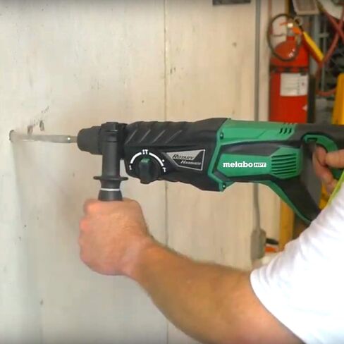 Metabo HPT Rotary Hammer | SDS Plus | 1-Inch, 7.5-Amp | For Drilling | Chipping and Hammer Drilling (DH26PF) in Saudi Arabia