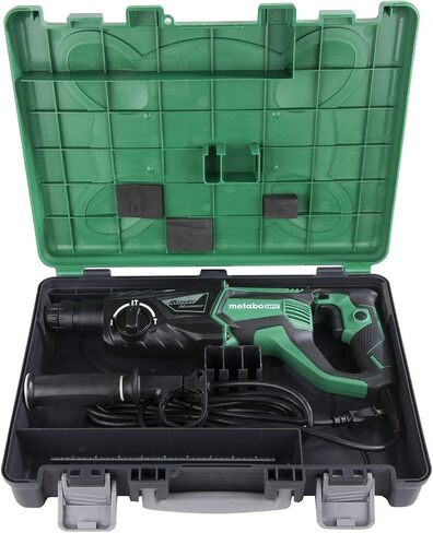 Metabo HPT Rotary Hammer | SDS Plus | 1-Inch, 7.5-Amp | For Drilling | Chipping and Hammer Drilling (DH26PF) in Saudi Arabia
