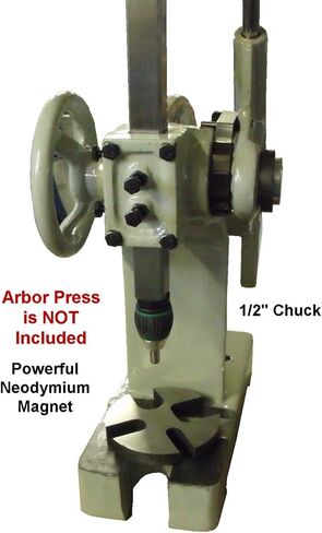 Arbor Press Magnetic Pin Press 1/2" Chuck Tool, APMT0.5 in Kuwait