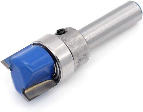 يوهتيك 3 قطع 1/4 انش اداة تقطيع وتفريز النجارة ، مجموعة لقم توجيه لقالب تقليم الساق in Kuwait