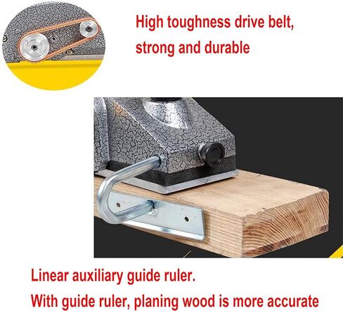 جهاز تخطيط النجارة الكهربائي من TECHTONGDA، جهاز تخطيط يدوي محمول، جهاز تخطيط الخشب اليدوي الدقيق، أدوات تخطيط الباب الناعم، آلة تخطيط الأرضية المسطحة للأثاث المنزلي 220 فولت in Kuwait