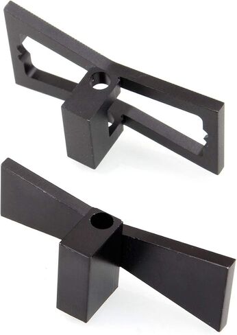 2 PCS Dovetail Marker Guide, Aluminum Alloy Dovetail Marking Jig Precise Wood Dovetail Tools, Dovetail Guide with 1:5, 1:6, 1:7 and 1:8 Slopes for Both Softwood or Hardwood Applications in Saudi Arabia