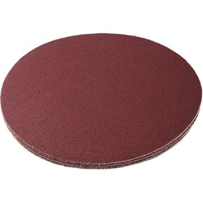 12 Inch PSA Sanding Discs, 100Grit, No-Hole Self Stick Aluminum Oxide, 8PCS | Adhesive Back Sandpaper, Easy Removal, for Wood, Metal, Auto & Furniture Polishing & Sanding in Saudi Arabia