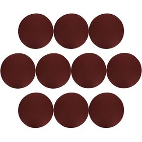 Heyiarbeit 10pcs 10" 250mm Sanding Discs 120 Grits Self Stick Adhesive Back Aluminum Oxide Sandpaper in Saudi Arabia