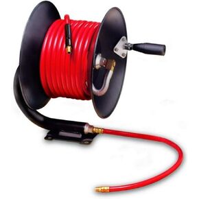 Workforce Manual Open Face Air Hose Reel, 3/8 in. x 50 ft., PVC - L8650 in Kuwait
