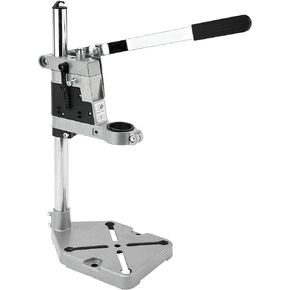 LuckyHigh Single Hole Adjustable Drill Press Stand 1 Mounting Hole Universal Bench Clamp Drill Press Table Workbench Repair Tool with Aluminum Base in Saudi Arabia
