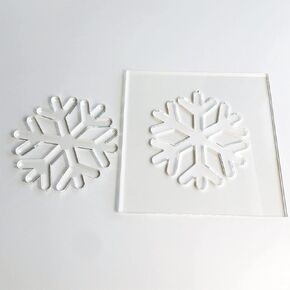 قالب ندفة الثلج، قالب أكريليك شفاف، قالب جهاز توجيه النجارة in Kuwait