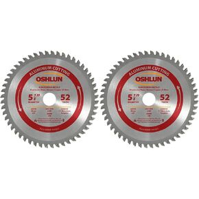 Oshlun SBF-059032 5-7/8-Inch 32 Tooth MTCG Saw Blade with 20mm Arbor (5/8-Inch Bushing) for Mild Steel and Ferrous Metals in Saudi Arabia