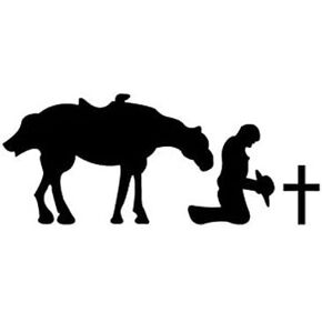 Woodworking Project Paper Plan to Build Life Size Praying Cowboy Shadow in Saudi Arabia