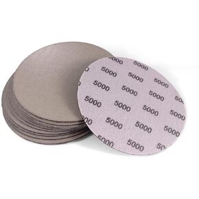 قرص صنفرة إسفنجي مقاس 5 بوصات 12 قطعة، مادة كاشطة سيراميك جافة ورطبة 5000 حبيبة ورق صنفرة ناعم، خطاف وحلقة مرنة ناعمة لأداة الصنفرة المدارية لإصلاح خدوش طلاء السيارات وتلميعها، 12 قطعة in Kuwait