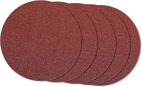 Utoolmart PSA Sanding Discs, 8-inch Self Stick Adhesive Back Sandpaper, 120 Grits No-Hole Aluminum Oxide Sanding Paper, for Random Orbital Sander, Wood, Metal Polishing, 10 Pcs in Kuwait