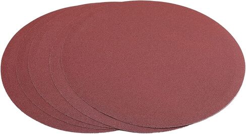 Utoolmart PSA Sanding Discs, 12-inch Self Stick Adhesive Back Sandpaper, 60 Grits No-Hole Aluminum Oxide Sanding Paper, for Random Orbital Sander, Wood, Metal Polishing, 8 Pcs in Saudi Arabia