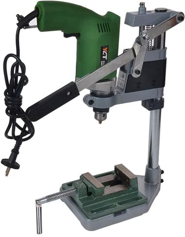 Lheng مشبك معدني للحفر بالضغط على حامل أداة إصلاح طاولة العمل لحفر قاعدة الألومنيوم بفتحة واحدة in Kuwait