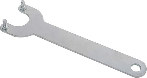 WerkWeit Grinder Angle Spanner Wrench Flange Nut Kit, 1PCS Angle Grinder Flange Wrench and 6PCS Flange Nuts, Compatible with Dewalt Bosch Black Decker Ryobi Makita(4.5" 5" 5/8-11) in Kuwait