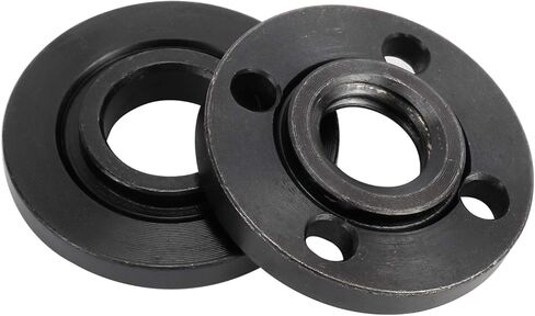 WerkWeit Grinder Angle Spanner Wrench Flange Nut Kit, 1PCS Angle Grinder Flange Wrench and 6PCS Flange Nuts, Compatible with Dewalt Bosch Black Decker Ryobi Makita(4.5" 5" 5/8-11) in Kuwait