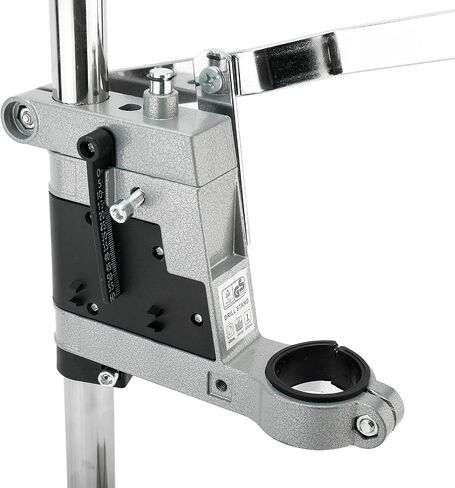 LuckyHigh Single Hole Adjustable Drill Press Stand 1 Mounting Hole Universal Bench Clamp Drill Press Table Workbench Repair Tool with Aluminum Base in Saudi Arabia