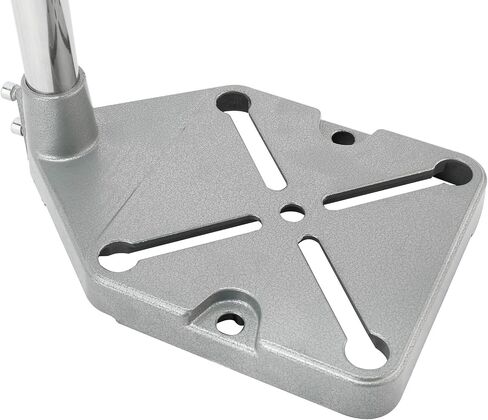 LuckyHigh Single Hole Adjustable Drill Press Stand 1 Mounting Hole Universal Bench Clamp Drill Press Table Workbench Repair Tool with Aluminum Base in Saudi Arabia