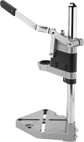 LuckyHigh Single Hole Adjustable Drill Press Stand 1 Mounting Hole Universal Bench Clamp Drill Press Table Workbench Repair Tool with Aluminum Base in Saudi Arabia