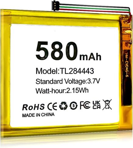 SHENMZ Replacement TL284443 Battery, 580mAh Super High Capacity Replacement Battery for Nest Learning Thermostat 2nd 3rd Generation in Saudi Arabia