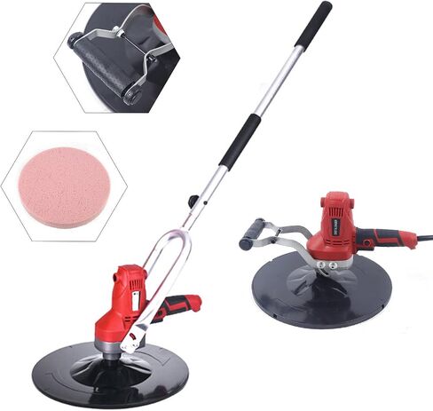 850W 110V Electric Concrete Cement Mortar Trowel, 1-6 Gear Adjustment, Wall Smoothing Polishing Machine, Electric Plaster Mortar Cement Putty Trowel in Saudi Arabia