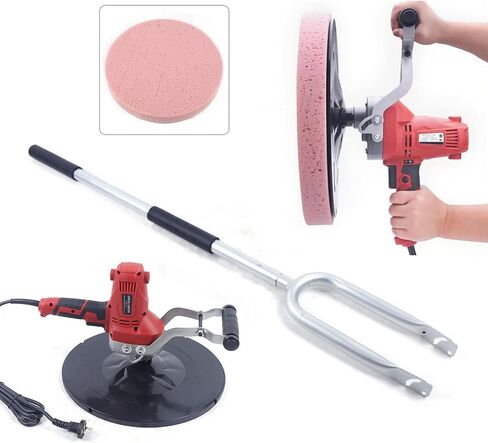 850W 110V Electric Concrete Cement Mortar Trowel, 1-6 Gear Adjustment, Wall Smoothing Polishing Machine, Electric Plaster Mortar Cement Putty Trowel in Saudi Arabia
