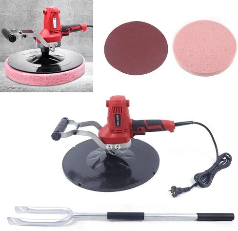 850W 110V Electric Concrete Cement Mortar Trowel, 1-6 Gear Adjustment, Wall Smoothing Polishing Machine, Electric Plaster Mortar Cement Putty Trowel in Saudi Arabia