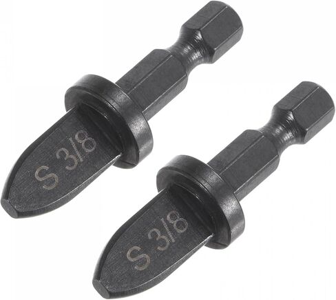 uxcell 5/8" Swaging Tool Drill 1/4" Hex Handle Repairing Flaring Tool for Air Conditioning Copper Aluminum Pipe 2Pcs in Saudi Arabia