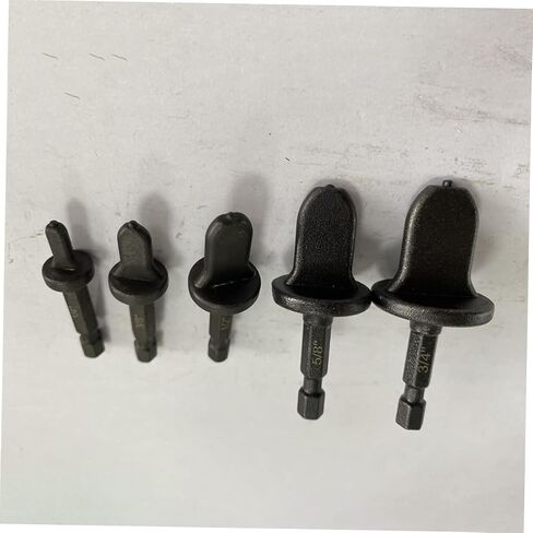 WOONEKY 6pcs Hex Shank Expander Pro Tools Hex Shank Drill Bit Set Hex Shank Drill Bits Tubing Swaging Tool Manual Copper Pipe Swage Tool Copper Pipe Flaring Tools Steel Tube Expander Tube in Saudi Arabia