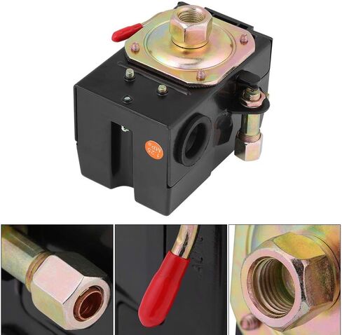 135-175PSI,single port air compressor pressure switch,Heavy Duty 26Amps LF10A-1H-1-NPT1/4 in Saudi Arabia