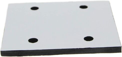 Utoolmart 4 Pcs Rectangle Rubber Replacement Sander Back Mat for Makita 9043 Sander Machine in Saudi Arabia