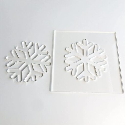 قالب ندفة الثلج، قالب أكريليك شفاف، قالب جهاز توجيه النجارة in Kuwait